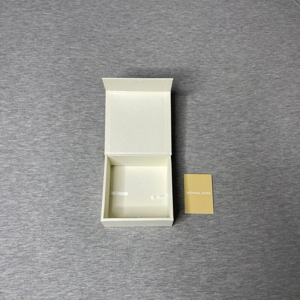 Michael Kors 4.5” x 4.5” Jewelry Gift Box 2 PCS. Set